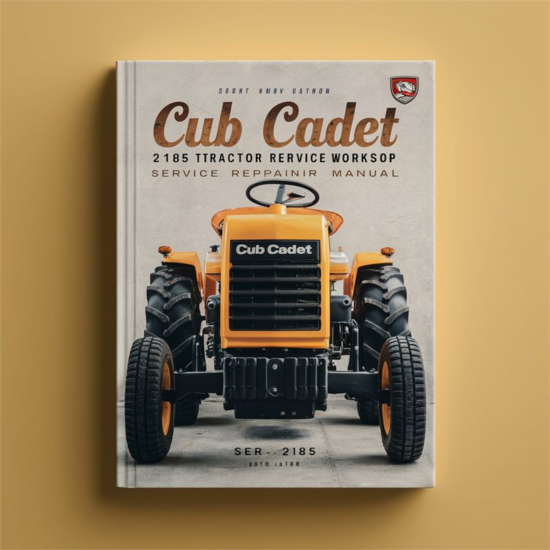 Cub Cadet 2185 Tractor Service Repair Workshop Manual PDF