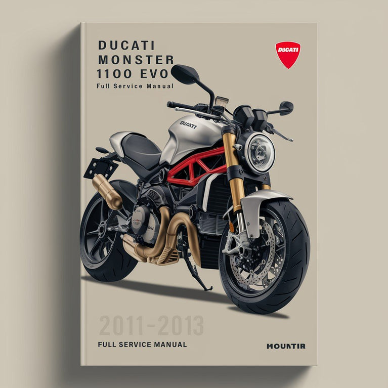 Manual de reparación y servicio completo de la DUCATI MONSTER 1100 EVO ABS 2011-2013