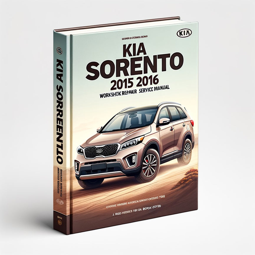 Manual de servicio y reparación del taller de Kia Sorento 2015 2016