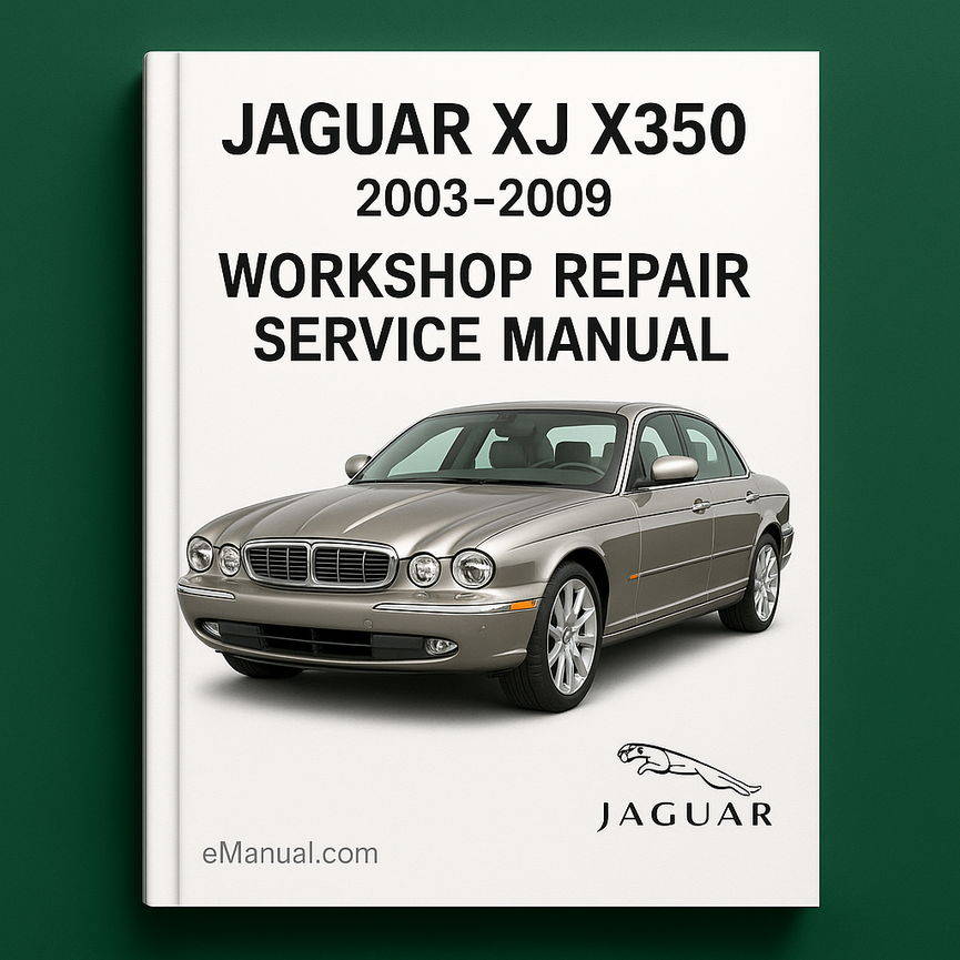 Manual de servicio y reparación del taller Jaguar XJ X350 2003-2009