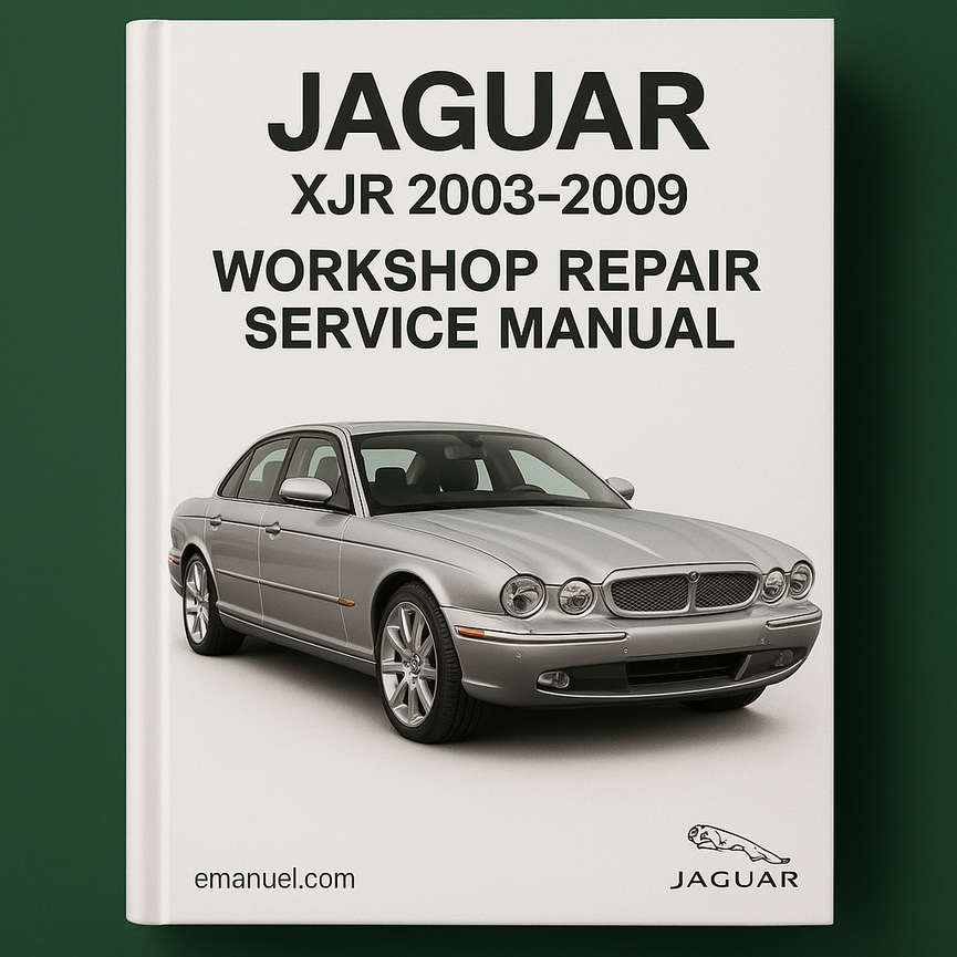 Manual de servicio y reparación del taller Jaguar XJR 2003-2009