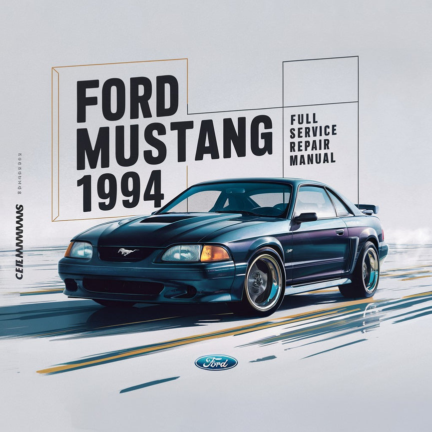 Manual de servicio y reparación completo del Ford Mustang 1994