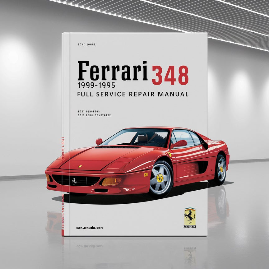 FERRARI 348 1989-1995 Komplettes Service-Reparaturhandbuch