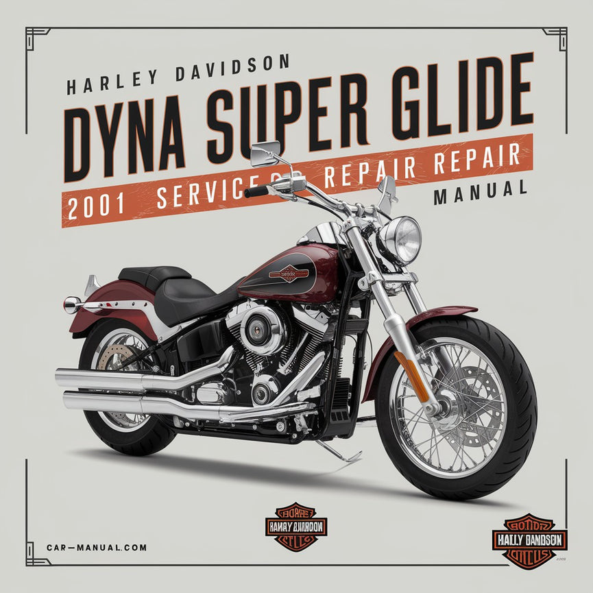 Harley Davidson FXDX Dyna Super Glide 2001 Service-Reparaturhandbuch