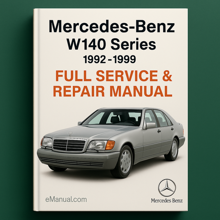 Manual de servicio y reparación completo de Mercedes Benz Serie W140 1992-1999