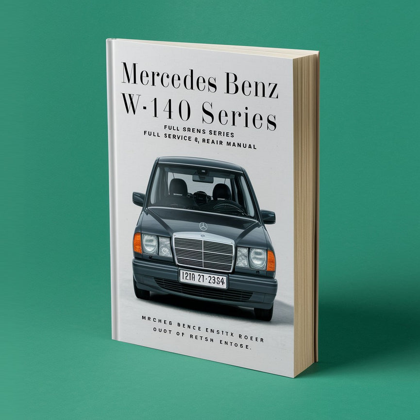 Manual de servicio y reparación completo de Mercedes Benz Serie W140 1992-1999