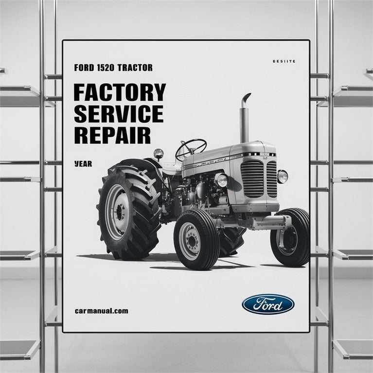 Ford 1520 Tractor Service Repair Workshop Manual PDF