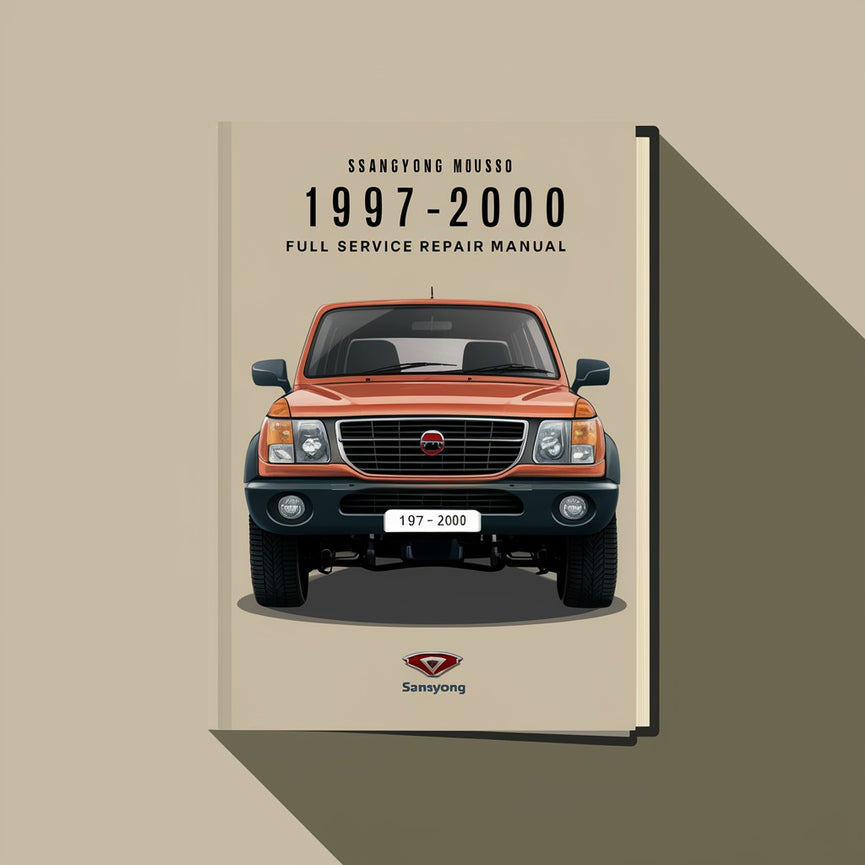 SsangYong Musso 1997-2000 Full Service Repair Manual