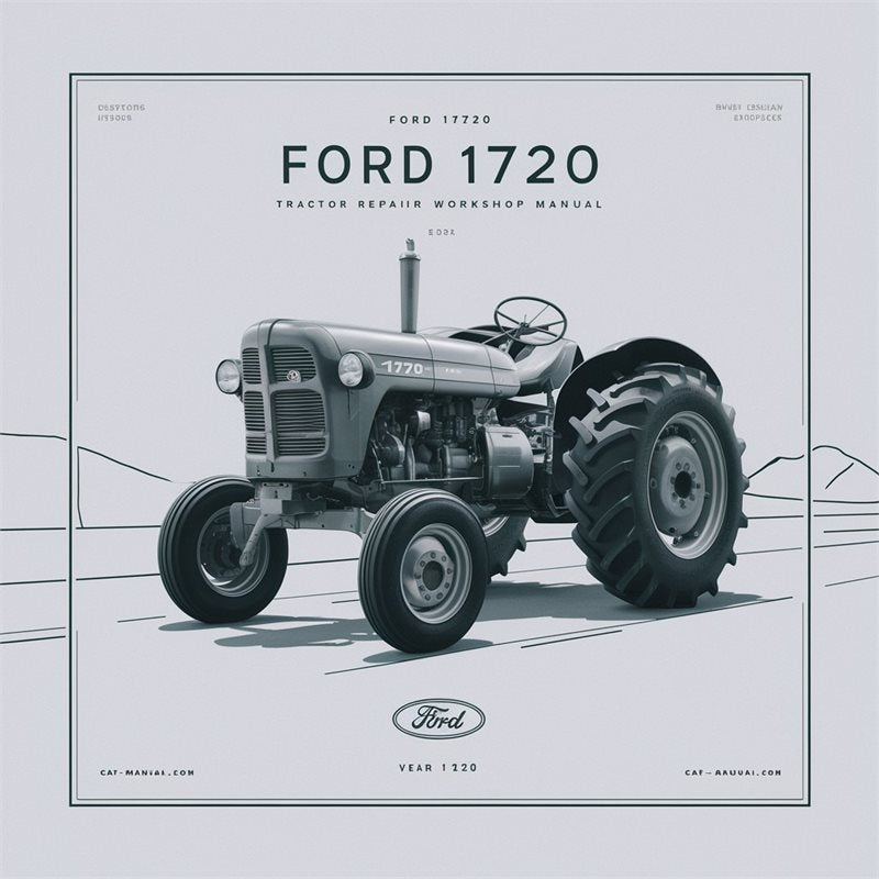 Ford 1720 Tractor Service Repair Workshop Manual PDF