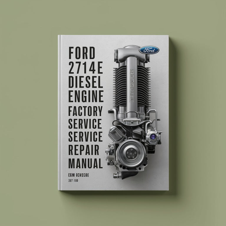 Ford 2714E diesel engine Factory Service Repair Manual