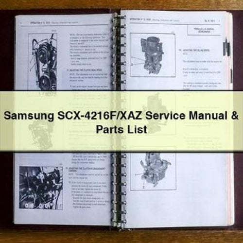 Samsung Scx-4216f/xaz Parts Catalog PDF
