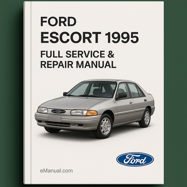 Ford Escort 1995 Komplettes Service-Reparaturhandbuch