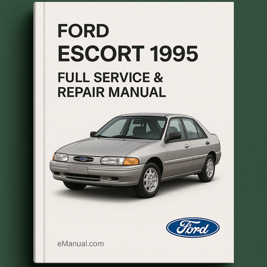 Ford Escort 1995 Komplettes Service-Reparaturhandbuch