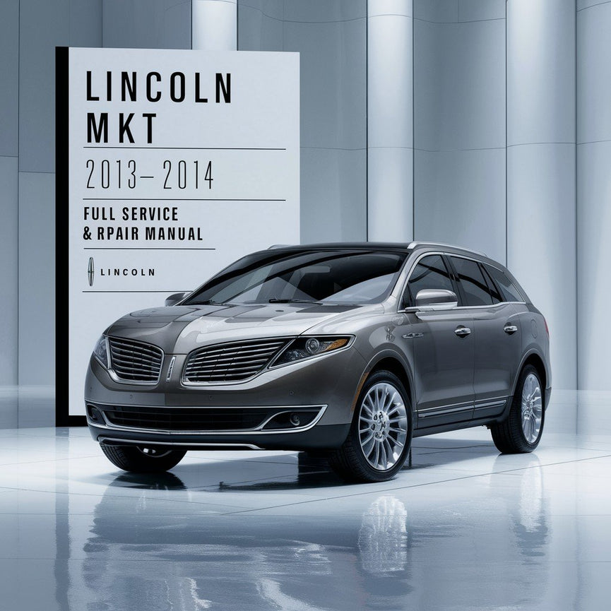 Manual de servicio y reparación completo de Lincoln MKT 2013-2014