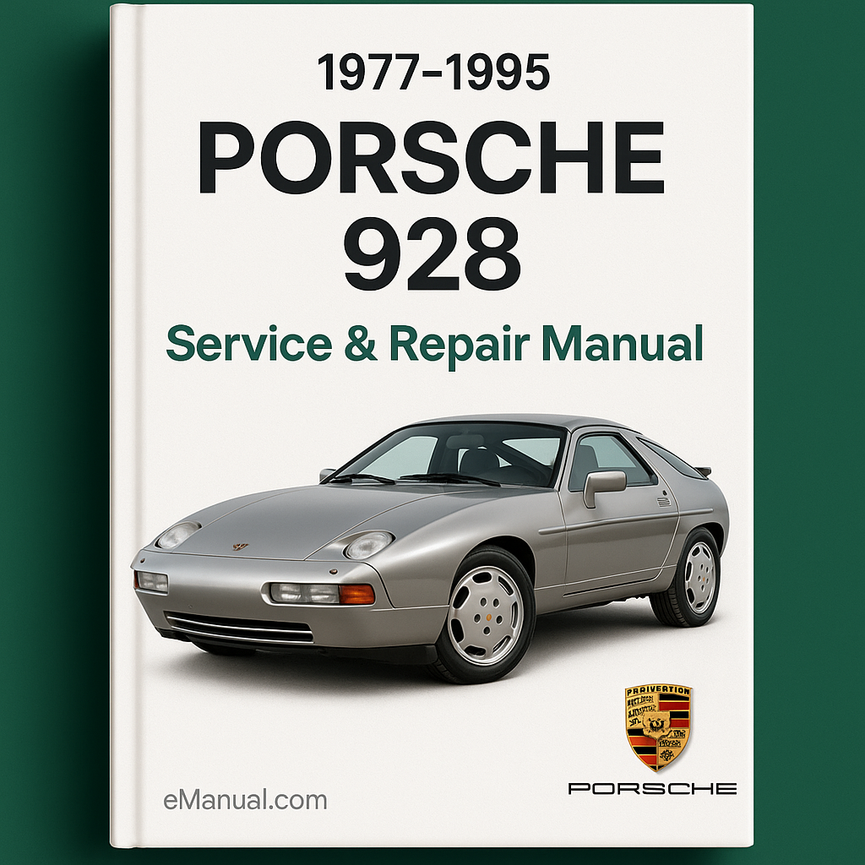 Manual de servicio y reparación del Porsche 928 1977-1995