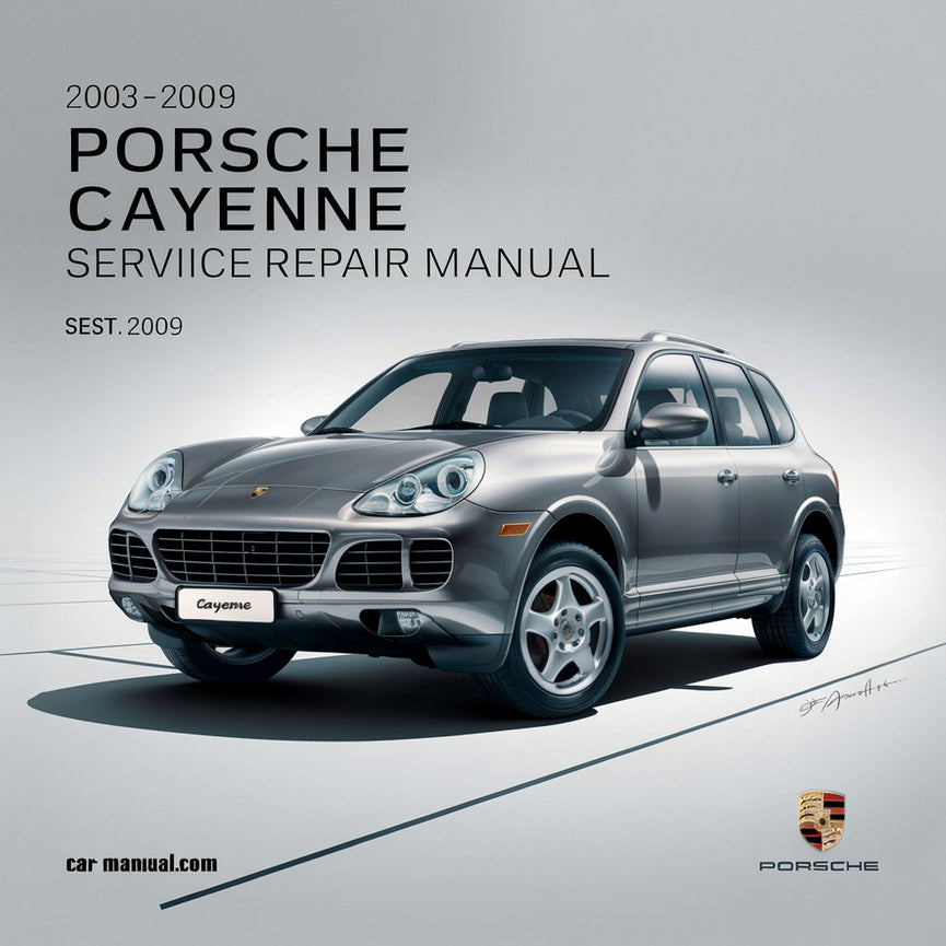 Service-Reparaturhandbuch für Porsche Cayenne 2003-2009