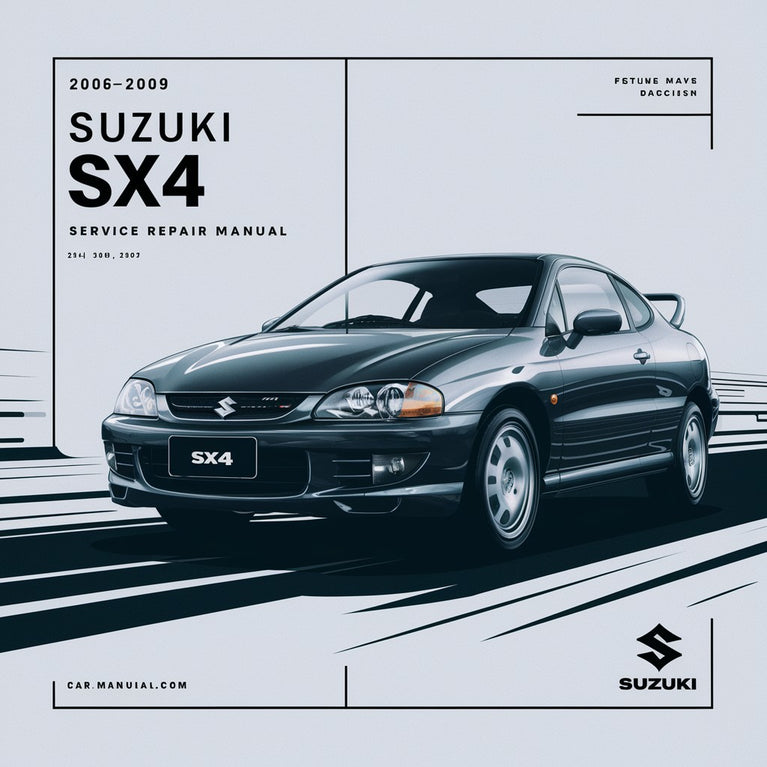 Manual de servicio y reparación del Suzuki Sx4 2006-2009