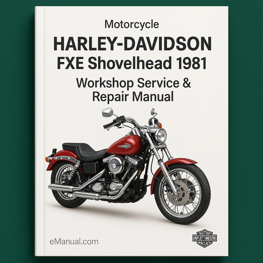 Harley Davidson FXE Shovelhead 1981 Workshop Service Repair Manual