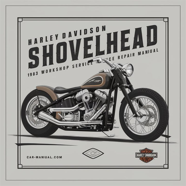 1983 Harley Davidson Fxwg Shovelhead Service Repair Workshop Manual PDF