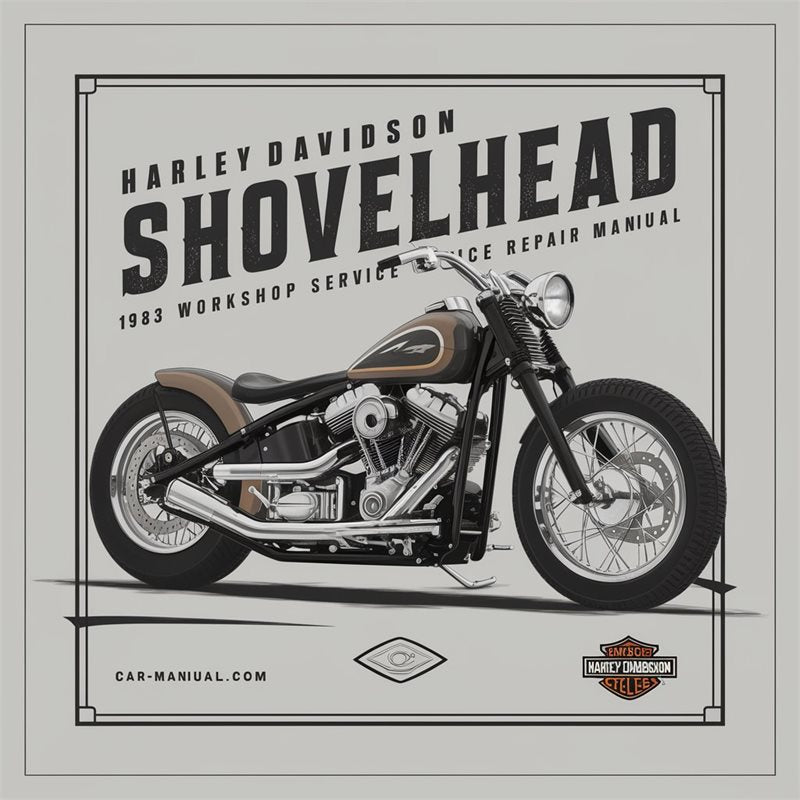 1983 Harley Davidson Fxwg Shovelhead Service Repair Workshop Manual PDF