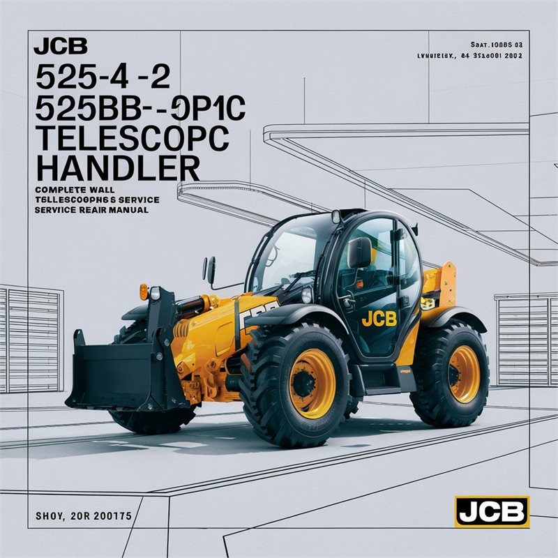 JCB 525-4 525B-2 525B-4 530-3 530-4 530B-2 Loadall Telescopic Handler Service Repair Workshop Manual PDF
