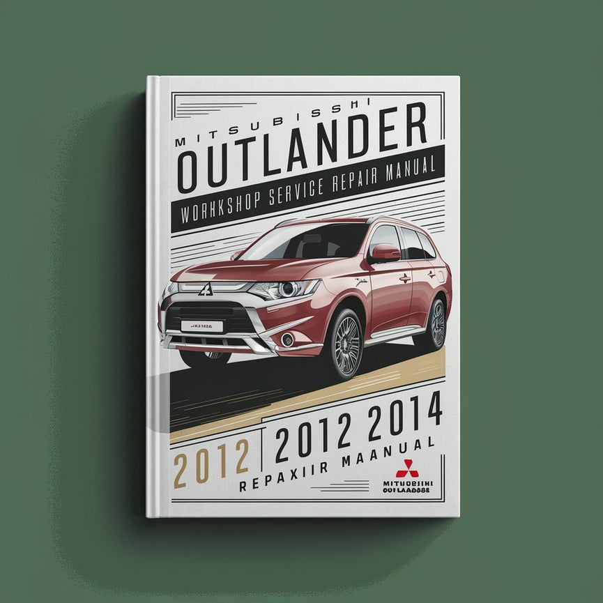 Manual de taller, servicio y reparación de Mitsubishi Outlander 2012 2013 2014