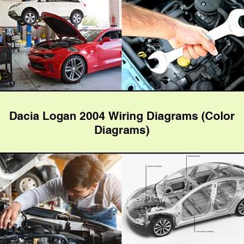 Dacia Logan 2004 Schaltpläne (Farbdiagramme)