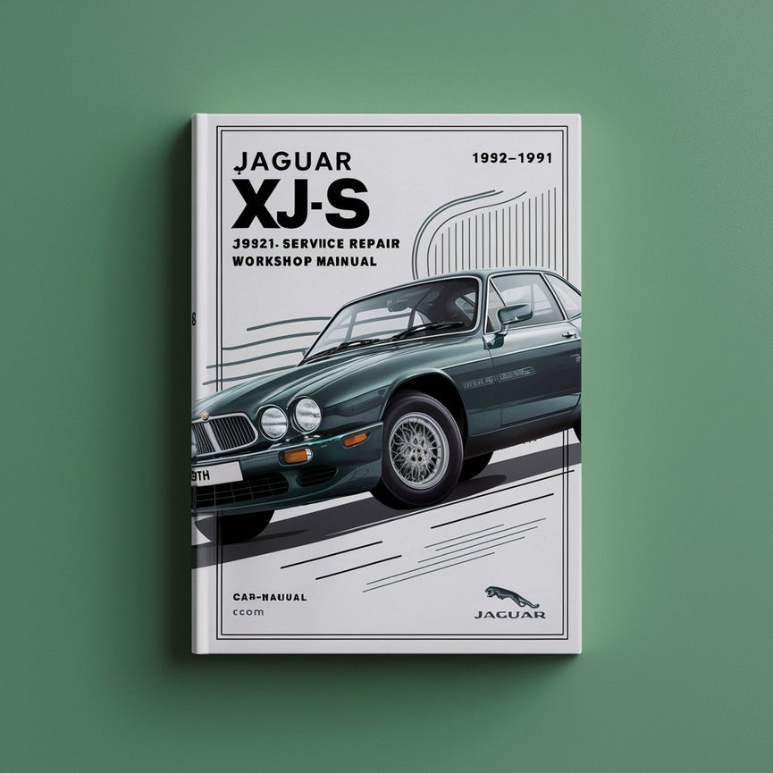 Jaguar XJ-S 3.6L 1982-1991 Service-Reparatur-Werkstatthandbuch