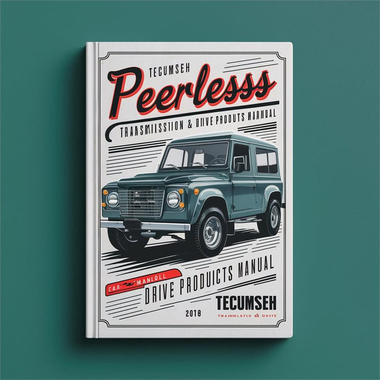 Tecumseh Peerless Transmission & Drive Products Manual PDF Downl