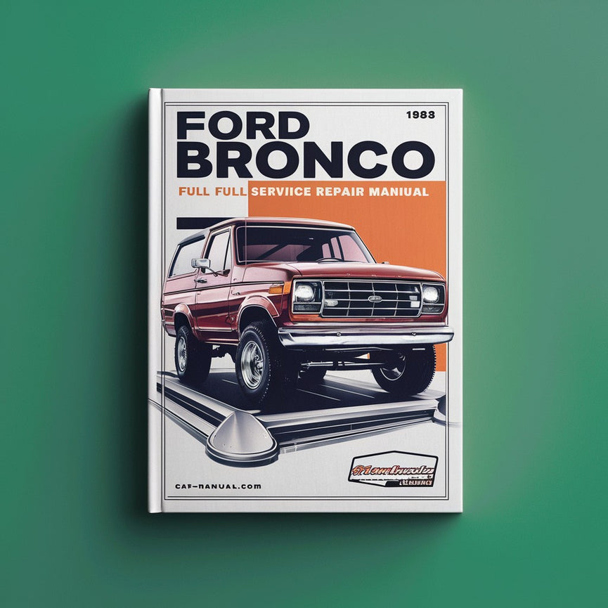 Manual de reparación y servicio completo del Ford Bronco 1983