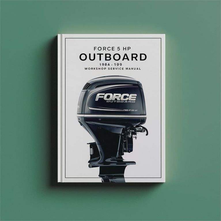 Force 50 HP Outboard 1984-1999 Workshop Service Manual PDF