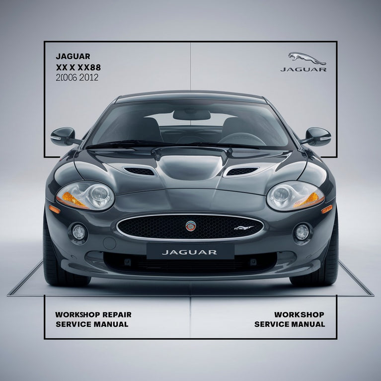 Jaguar XK XK8 2006-2012 Workshop Repair Service Manual