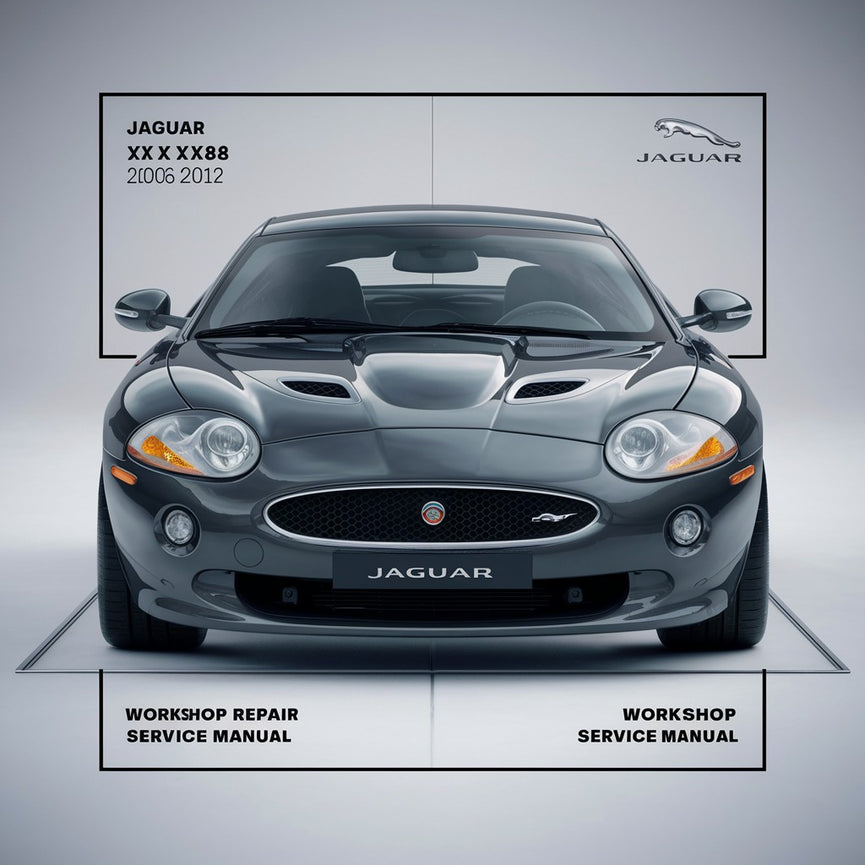 Jaguar XK XK8 2006-2012 Werkstatt-Reparatur-Servicehandbuch