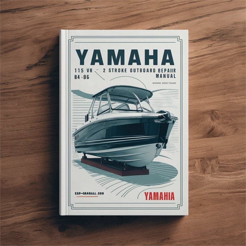 1984-1996 Yamaha 115 HP V4 2 Stroke Outboard Service Repair Workshop Manual PDF
