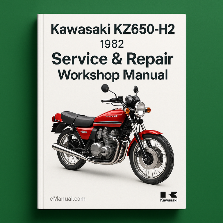 Kawasaki KZ650-H2 1982 Service Repair Workshop Manual
