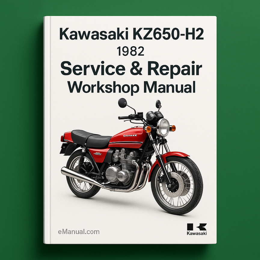 Kawasaki KZ650-H2 1982 Service Repair Workshop Manual
