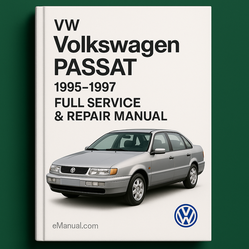 VW Volkswagn PASSAT 1995-1997 Full Service Repair Manual