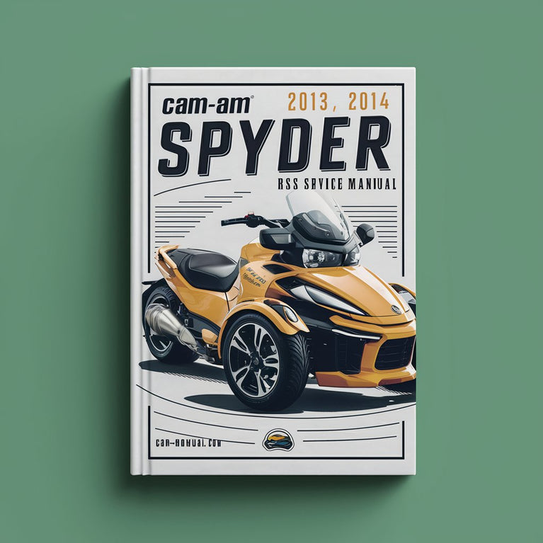 Manual de servicio del Roadster Can-Am Spyder RS ​​RSS ST STS 2013 2014