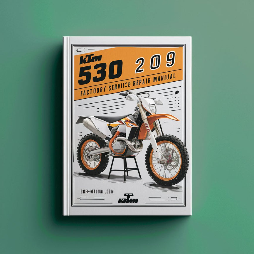 KTM 530 EXC 2009 Werks-Service-Reparaturhandbuch