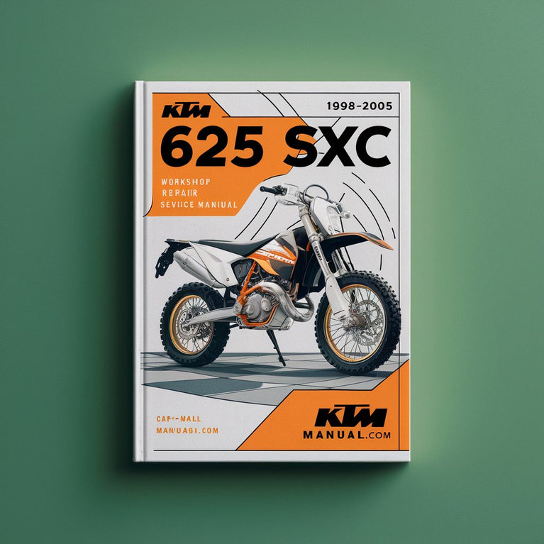 KTM 625 SXC 1998-2005 Workshop Repair Service Manual