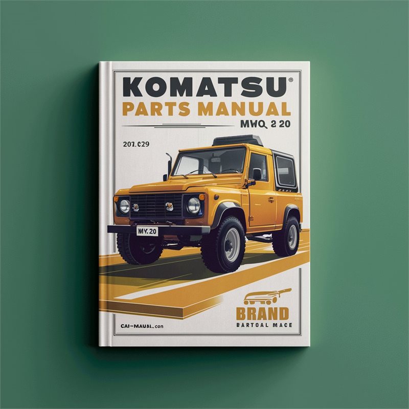 Komatsu MWQ 20 Parts Catalog PDF