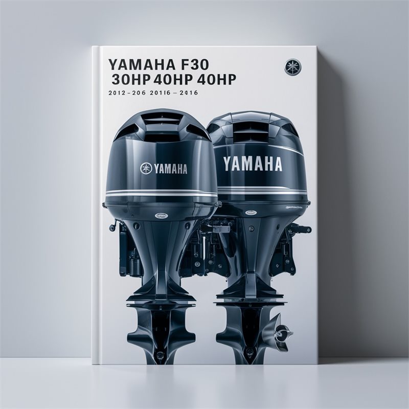 Yamaha F30 30hp & F40 40hp Outboard Motor Complete Workshop Service Repair Manual 2012 2013 2014 2015 2016 PDF