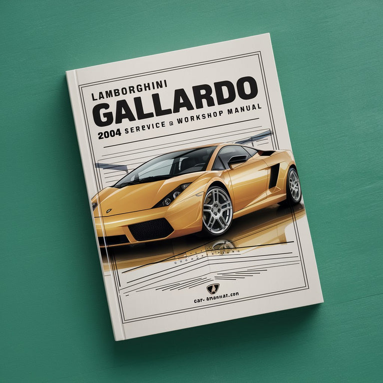 Lamborghini Gallardo 2004 Service Repair Workshop Manual