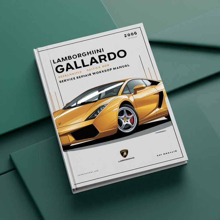 Lamborghini Gallardo 2006 Service-Reparatur-Werkstatthandbuch