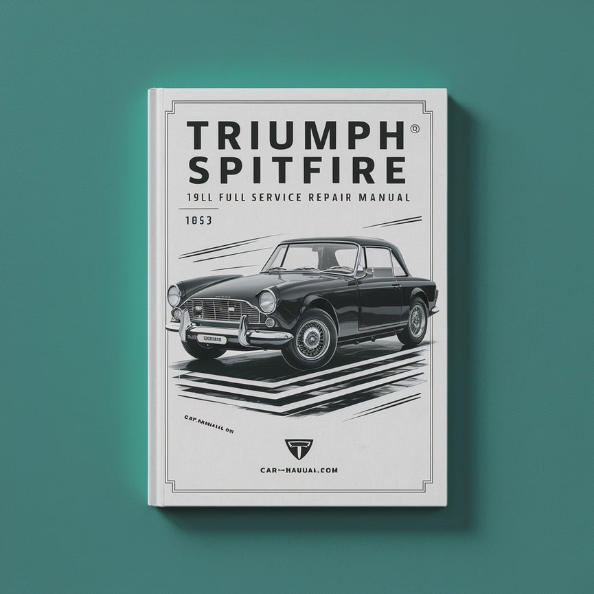 Triumph Spitfire 1963 Komplettes Service-Reparaturhandbuch