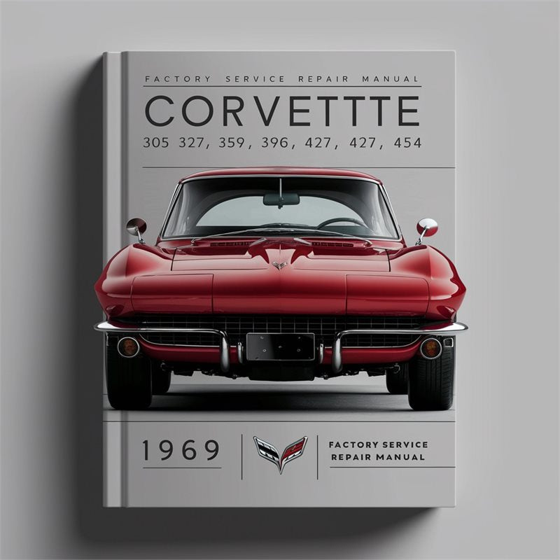 1969 Chevrolet Corvette Service Repair Workshop Manual PDF