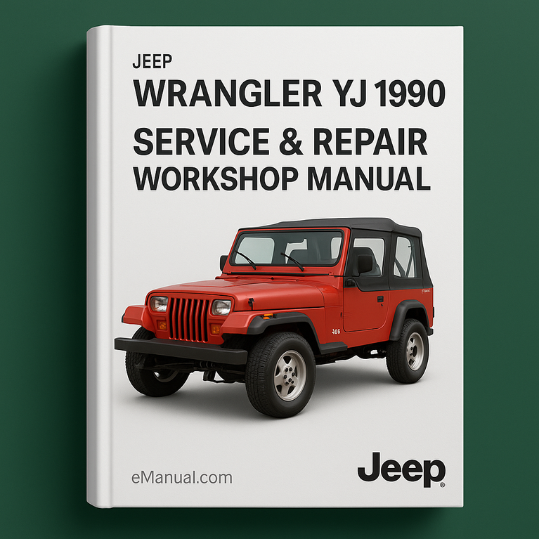 Jeep Wrangler YJ 1990 Service- und Reparaturhandbuch