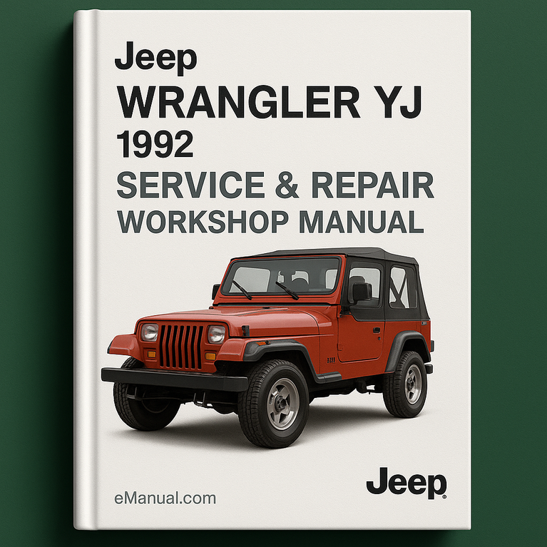 Jeep Wrangler YJ 1992 Service Repair Workshop Manual