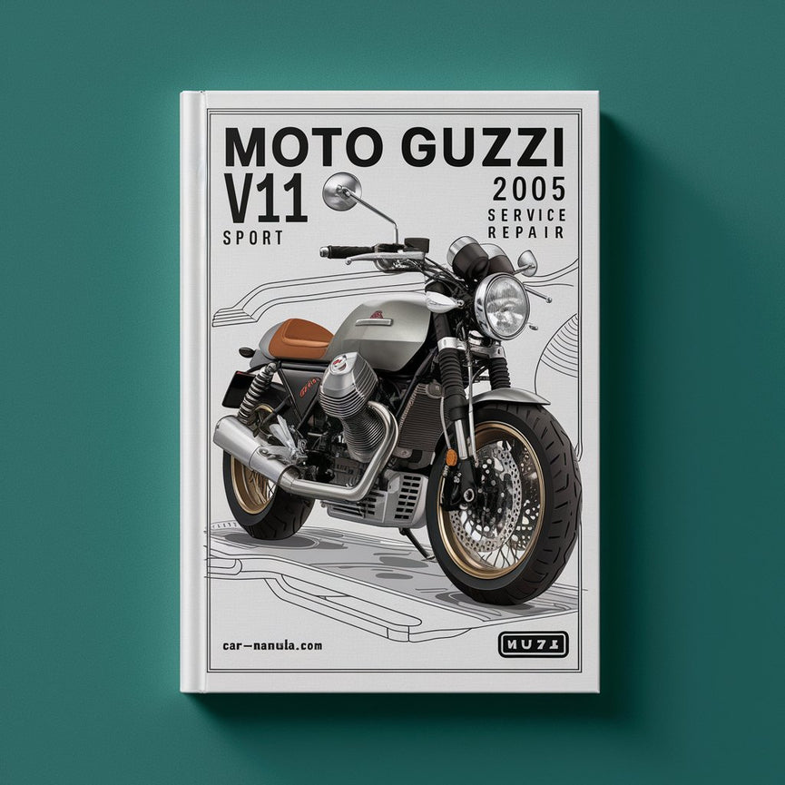 Manual de reparación y servicio del taller Moto Guzzi V11 SPORT 2001-2005