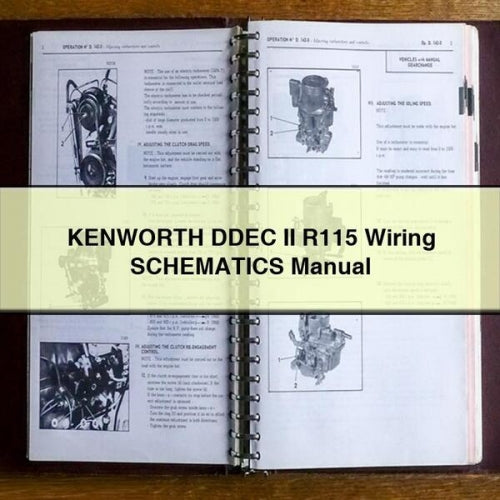 Kenworth T Models Ddec II R115 Electrical Wiring Diagrams PDF